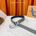 Louis Vuitton LV 3.5cm Width Men's Belt L107 Louis Vuitton LV 3.5cm Width Men's Belt L107