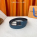 Louis Vuitton LV 3.5cm Width Men's Belt L107