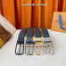 Louis Vuitton LV 3.5cm Width Men's Belt L107