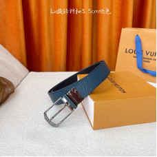 Louis Vuitton LV 3.5cm Width Men's Belt L107