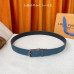 Louis Vuitton LV 3.5cm Width Men's Belt L107 Louis Vuitton LV 3.5cm Width Men's Belt L107