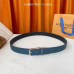 Louis Vuitton LV 3.5cm Width Men's Belt L107 Louis Vuitton LV 3.5cm Width Men's Belt L107