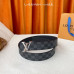 Louis Vuitton LV 4.0cm Width Men's Belt L109