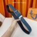 Louis Vuitton LV 3.5cm Width Men's Belt L110 Louis Vuitton LV 3.5cm Width Men's Belt L110