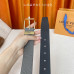 Louis Vuitton LV 3.5cm Width Men's Belt L110