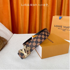 Louis Vuitton LV 4.0cm Width Men's Belt L119