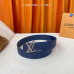 Louis Vuitton LV 4.0cm Width Men's Belt L120 Louis Vuitton LV 4.0cm Width Men's Belt L120