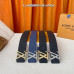 Louis Vuitton LV 4.0cm Width Men's Belt L120 Louis Vuitton LV 4.0cm Width Men's Belt L120