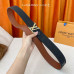 Louis Vuitton LV 4.0cm Width Men's Belt L120