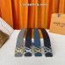 Louis Vuitton LV 4.0cm Width Men's Belt L122 Louis Vuitton LV 4.0cm Width Men's Belt L122