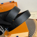 Louis Vuitton LV 4.0cm Width Men's Belt L123