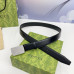 Gucci 3.0cm Width Men's Belt G202