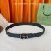 Gucci 3.5cm Width Men's Belt G208