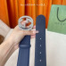 Gucci 4.0cm Width Men's Belt G215