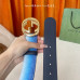 Gucci 4.0cm Width Men's Belt G216