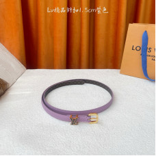 Louis Vuitton LV 1.5cm Width Women's Belt for Woman WBL102