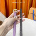 Louis Vuitton LV 1.5cm Width Women's Belt for Woman WBL102 Louis Vuitton LV 1.5cm Width Women's Belt for Woman WBL102