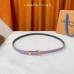 Louis Vuitton LV 1.5cm Width Women's Belt for Woman WBL102 Louis Vuitton LV 1.5cm Width Women's Belt for Woman WBL102