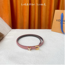 Louis Vuitton LV 1.5cm Width Women's Belt for Woman WBL102