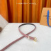 Louis Vuitton LV 1.5cm Width Women's Belt for Woman WBL102