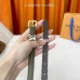 Louis Vuitton LV 1.5cm Width Women's Belt for Woman WBL102