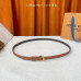 Louis Vuitton LV 1.5cm Width Women's Belt for Woman WBL102