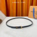 Louis Vuitton LV 1.5cm Width Women's Belt for Woman WBL102
