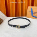 Louis Vuitton LV 2.0cm Width Women's Belt for Woman WBL103