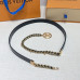Louis Vuitton LV 2.0cm Width Women's Belt for Woman WBL104