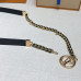Louis Vuitton LV 2.0cm Width Women's Belt for Woman WBL104