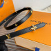 Louis Vuitton LV 1.5cm Width Women's Belt for Woman WBL105 Louis Vuitton LV 1.5cm Width Women's Belt for Woman WBL105
