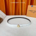 Louis Vuitton LV 2.0cm Width Women's Belt for Woman WBL108