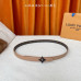 Louis Vuitton LV 2.0cm Width Women's Belt for Woman WBL108