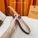 Louis Vuitton LV 2.0cm Width Women's Belt for Woman WBL108