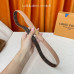 Louis Vuitton LV 2.0cm Width Women's Belt for Woman WBL108