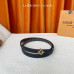 Louis Vuitton LV 2.0cm Width Women's Belt for Woman WBL108