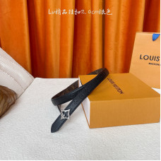 Louis Vuitton LV 2.0cm Width Women's Belt for Woman WBL108