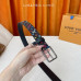 Louis Vuitton LV 3.0cm Width Women's Belt for Woman WBL109 Louis Vuitton LV 3.0cm Width Women's Belt for Woman WBL109
