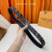 Louis Vuitton LV 3.0cm Width Women's Belt for Woman WBL109