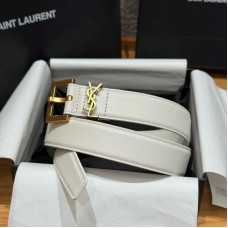 Yves Saint Lauren YSL 3.0cm Width Women's Belt for Woman WBY101