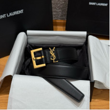 Yves Saint Lauren YSL 3.0cm Width Women's Belt for Woman WBY101