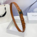 Celine 2.5cm Width Women's Belt for Woman CEW102