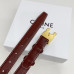 Celine 2.5cm Width Women's Belt for Woman CEW102