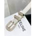 Celine 2.5cm Width Women's Belt for Woman CEW103