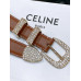 Celine 2.5cm Width Women's Belt for Woman CEW103