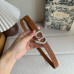 Christian Dior CD 2.0cm Width Women's Belt for Woman WBD101