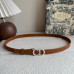 Christian Dior CD 2.0cm Width Women's Belt for Woman WBD101