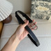 Christian Dior CD 2.0cm Width Women's Belt for Woman WBD101