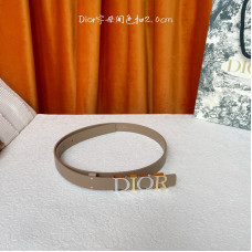 Christian Dior CD 2.0cm Width Women's Belt for Woman WBD106