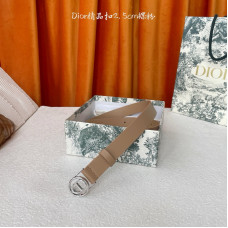 Christian Dior CD 2.5cm Width Women's Belt for Woman WBD107